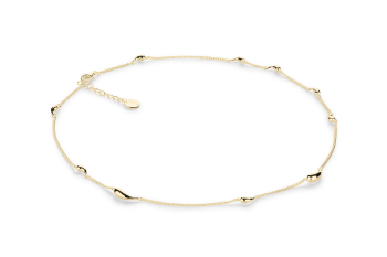 Manta Ballet - gold-plated necklace
