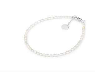 Jasmine Silver Bracelet - náramek zasvěcen touze po KRÁSE, perla a stříbro