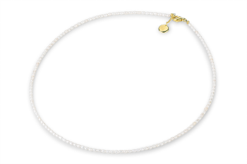 JASMINE - dedicated to the desire for BEAUTY, pearls and gold plated silver