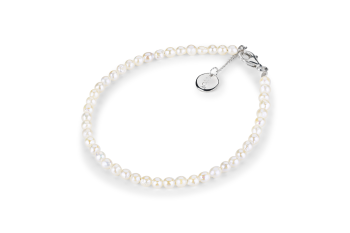 Magnolia Bracelet - náramek zasvěcen touze po KRÁSE, perla a stříbro